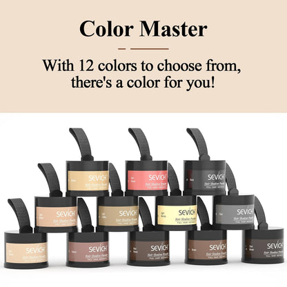Sevich HairFill™ Instant Hairline & Root Cover Powder