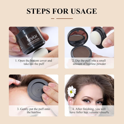 Sevich HairFill™ Instant Hairline & Root Cover Powder